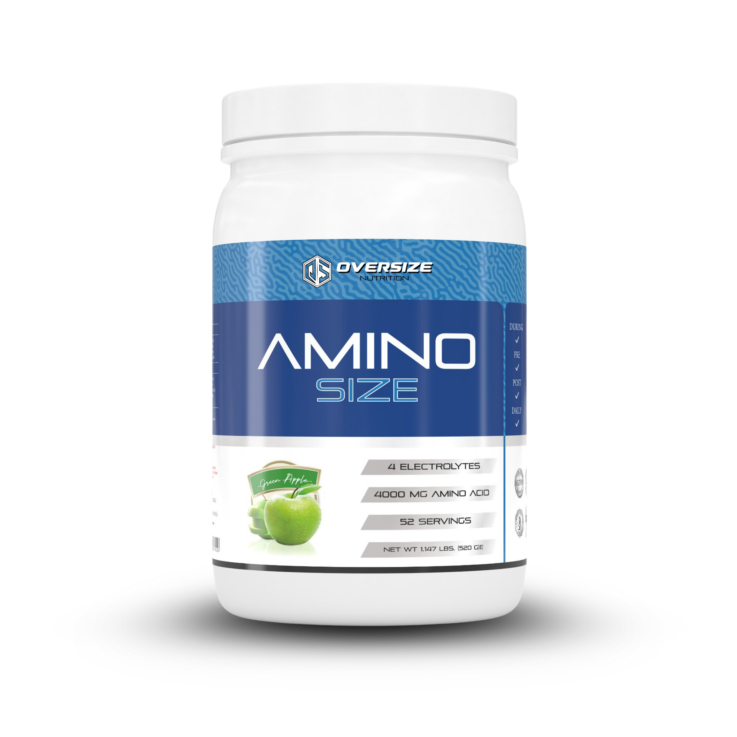 Amino Size Yeşil Elma 520g 52 Servis