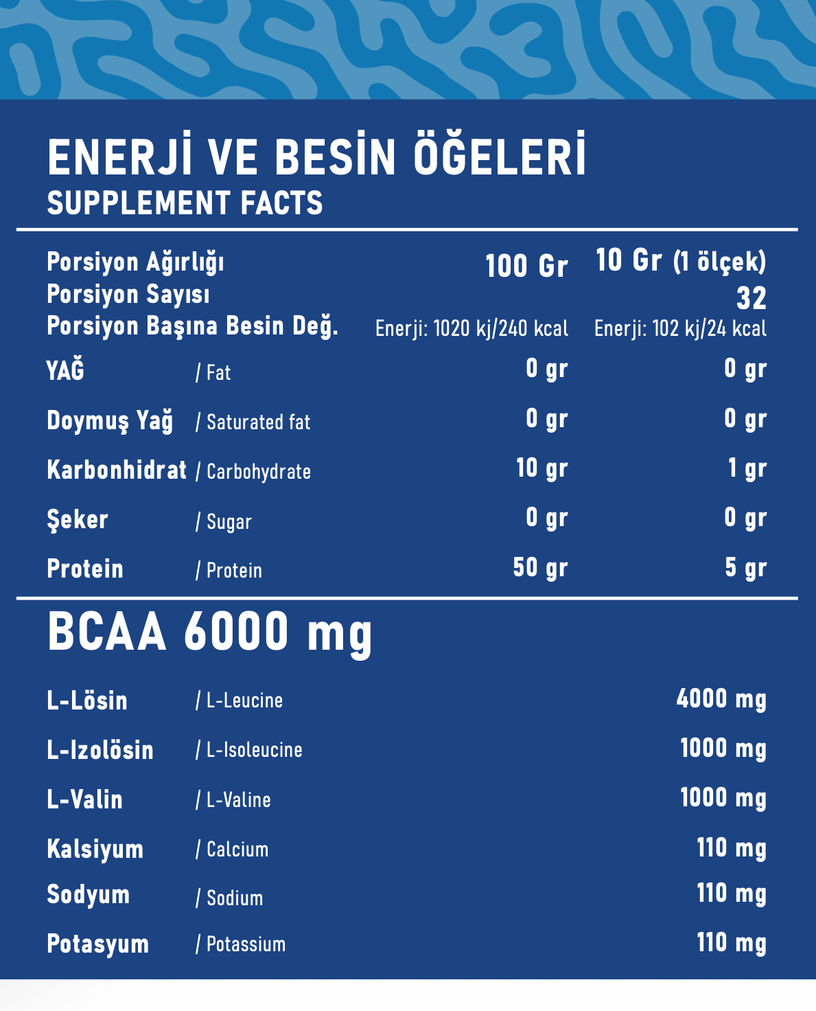 Bcaa Charge 4:1:1 Karpuz 320g 32 Servis