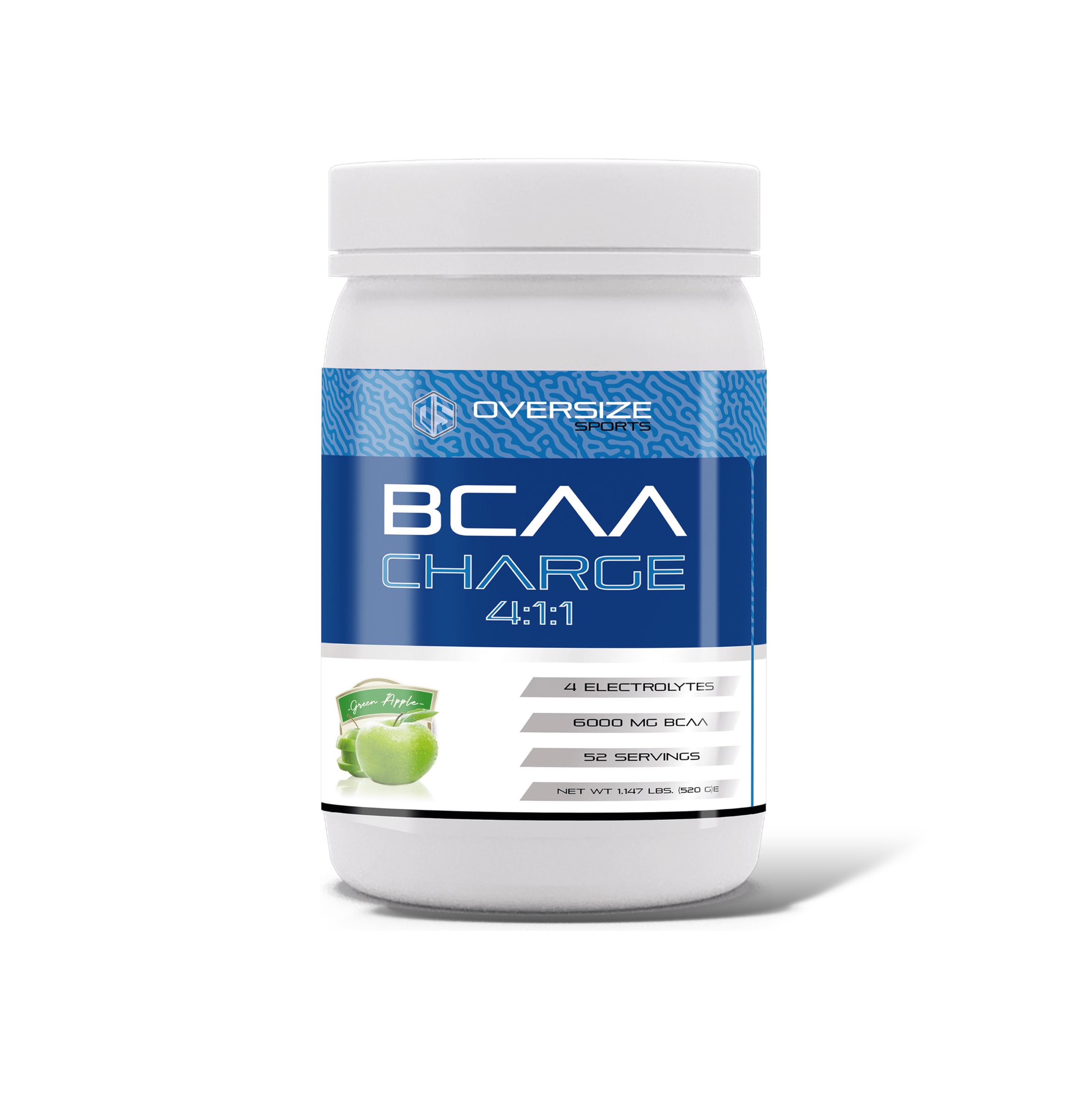 Bcaa Charge 4:1:1 Yeşil Elma 520g 52 Servis