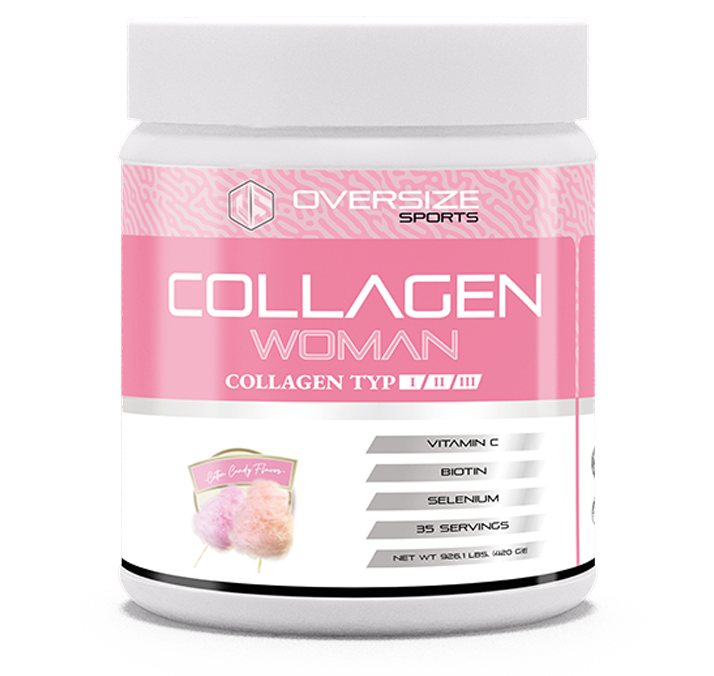 Collagen Woman Pamuklu Şeker 420g 35 Servis