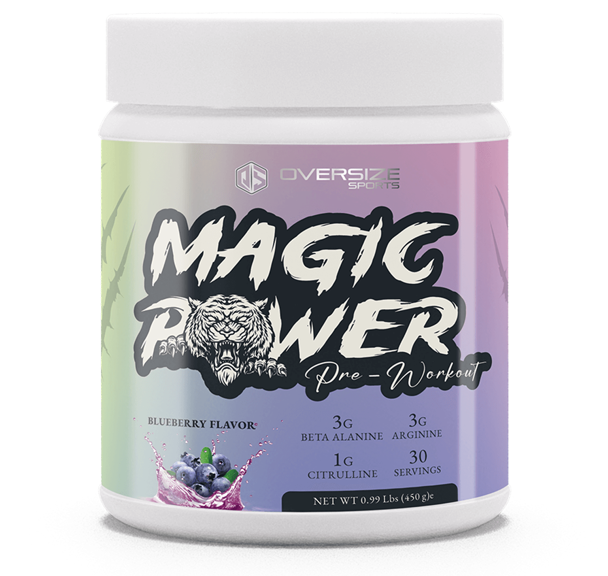 Magic Power Pre-Workout Yaban Mersini 450g 30 Servis