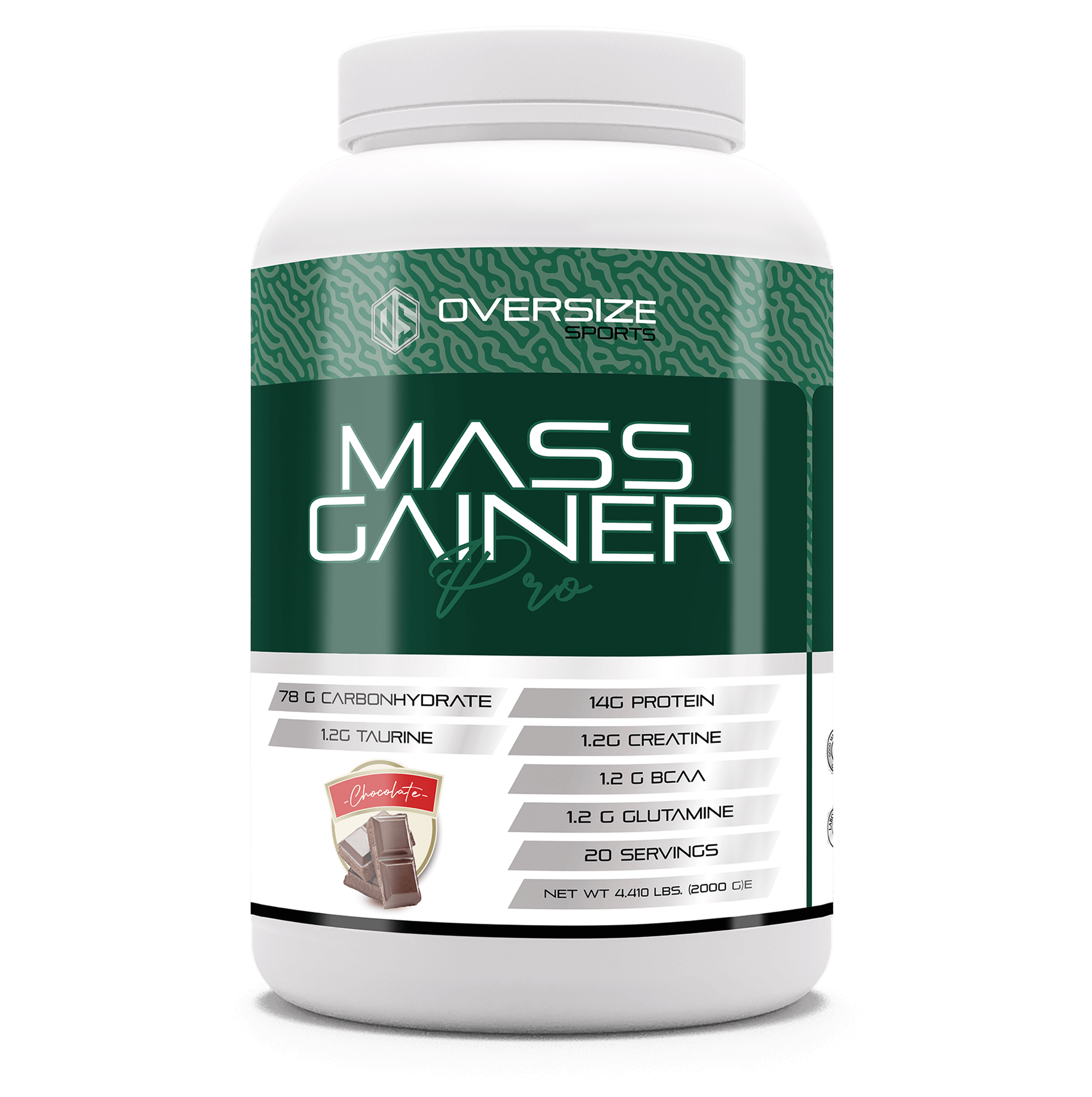 Mass Gainer Pro 2000g 20 Servis Çikolata Aromalı