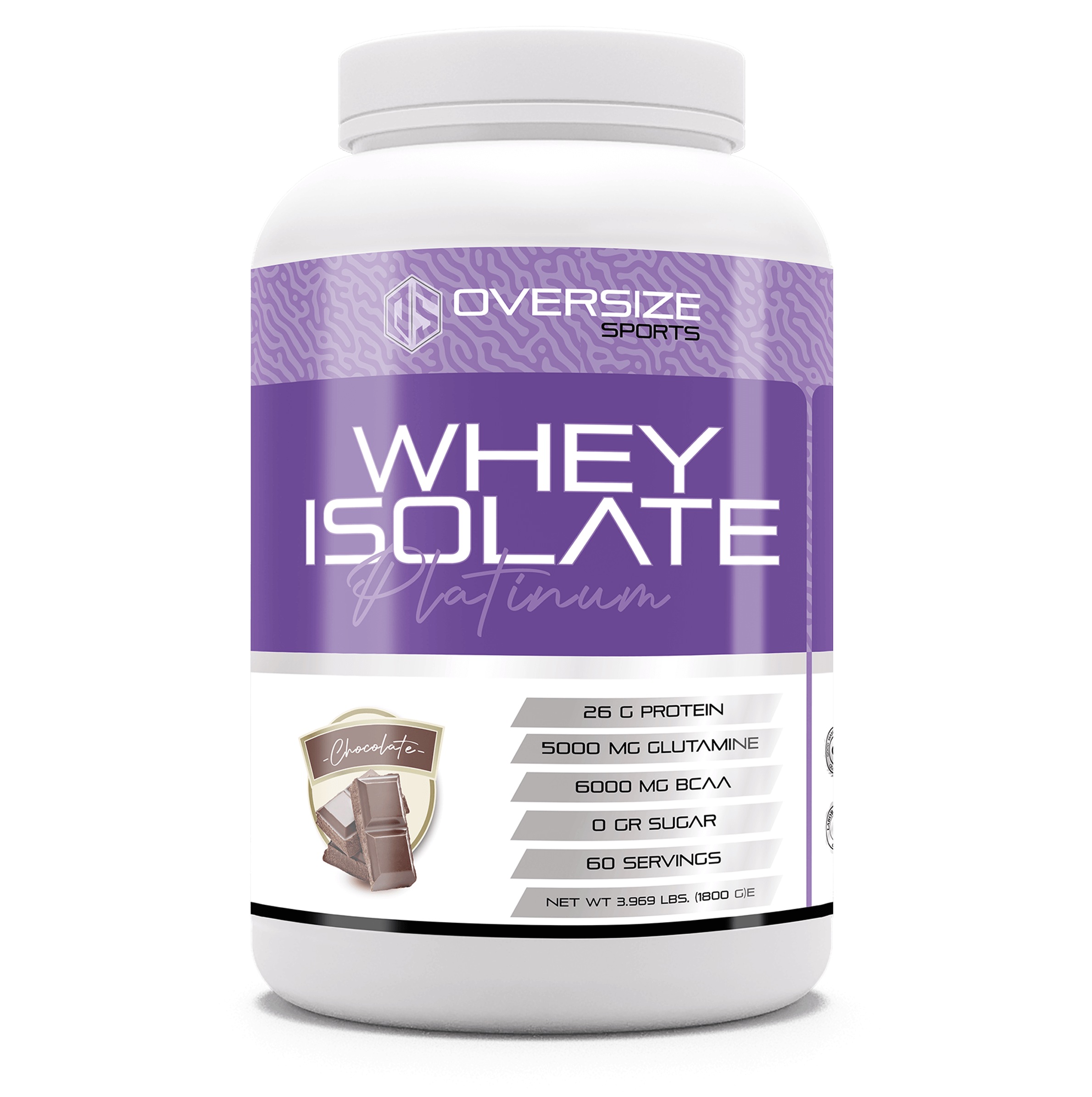 Whey Isolate Platinum Çikolata 1800g 60 Servis