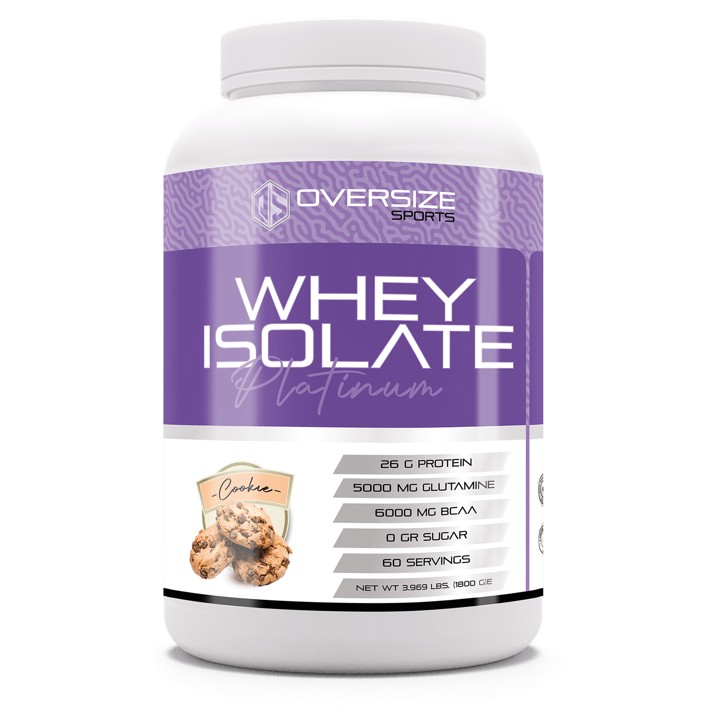 Whey Isolate Platinum Kurabiye 1800g 60 Servis