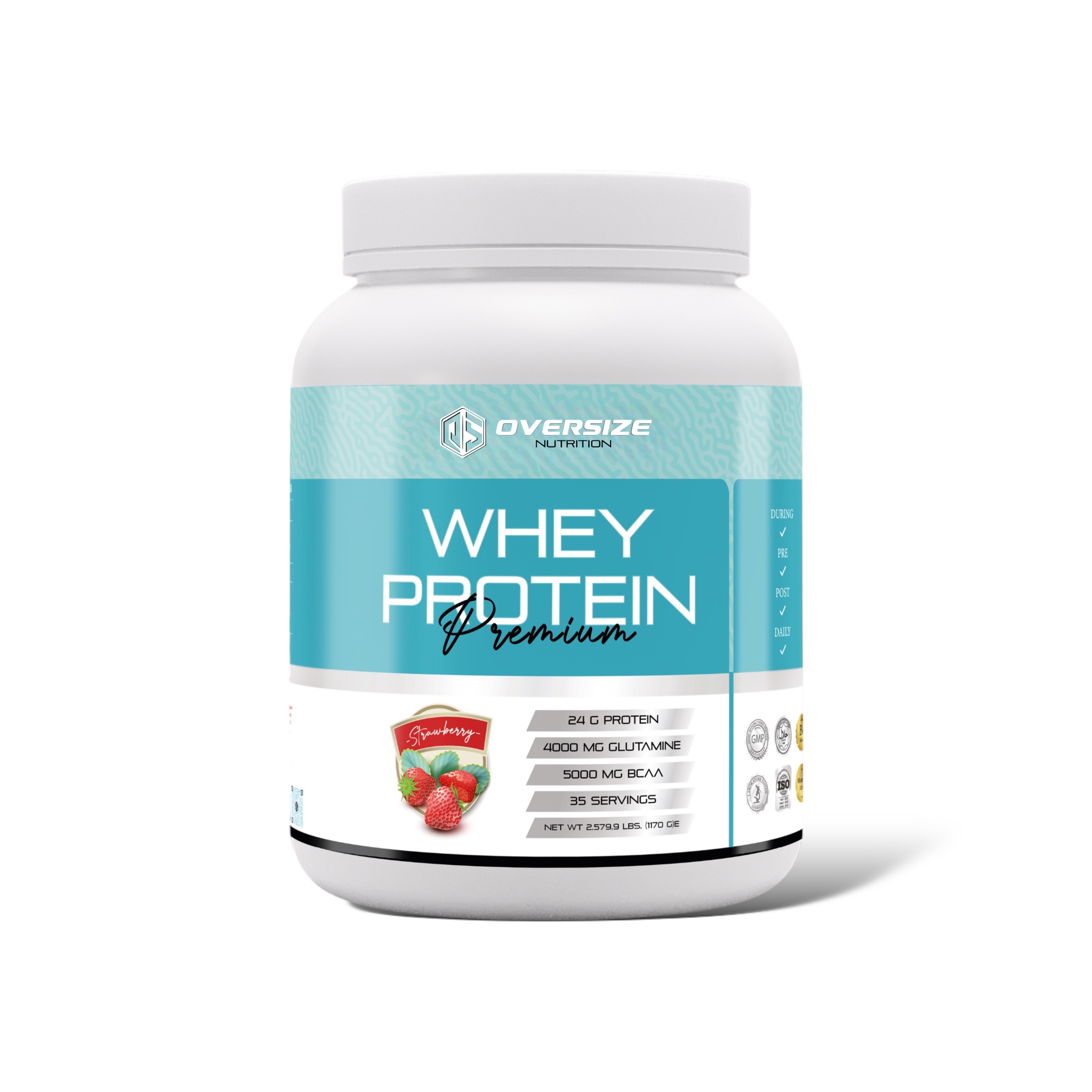 Whey Protein Premium Çilek 1170g 35 Servis