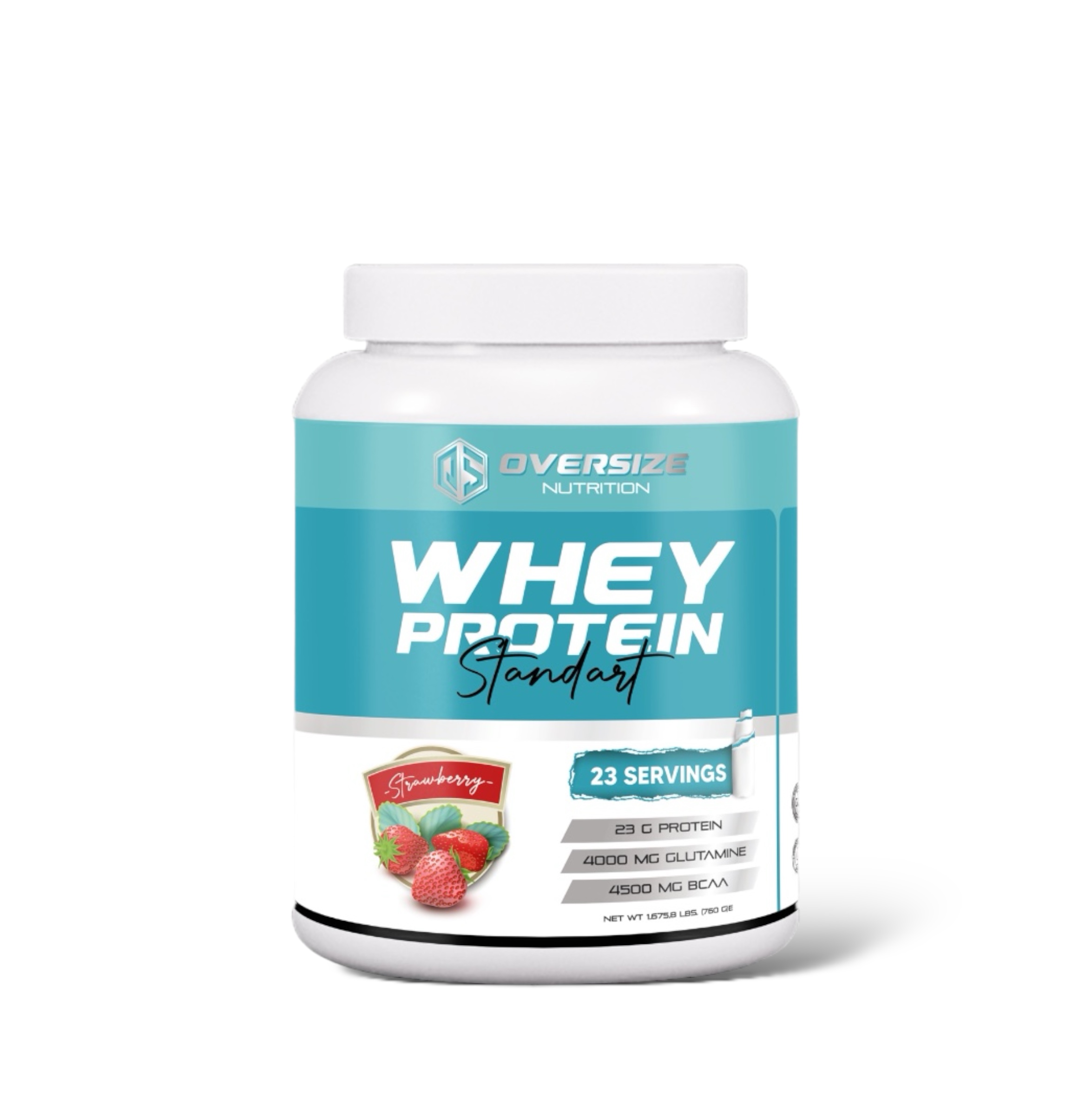 Whey Protein Standart Çilek 760g 23 Servis