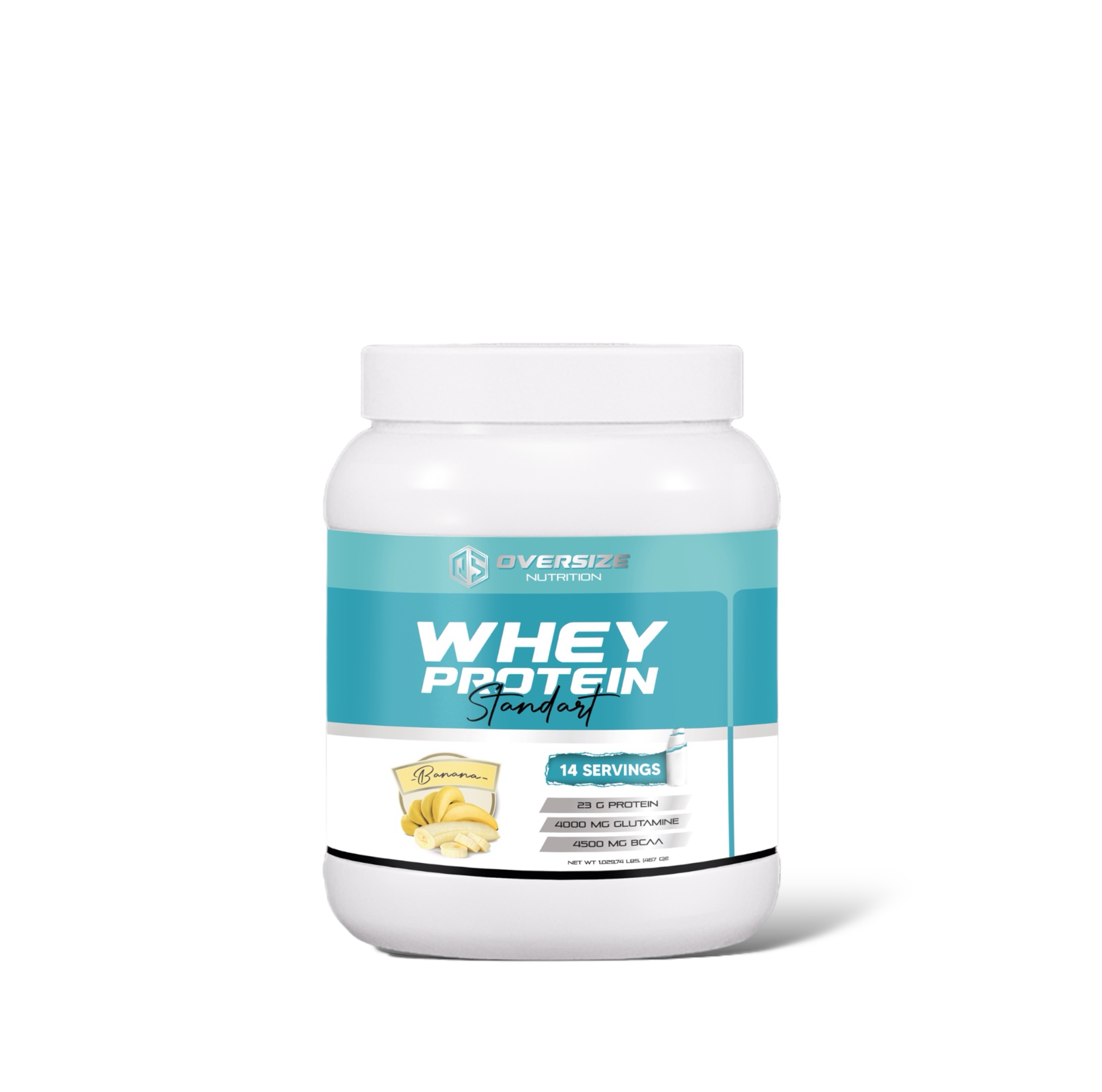 Whey Protein Standart Muz 467g 14 Servis