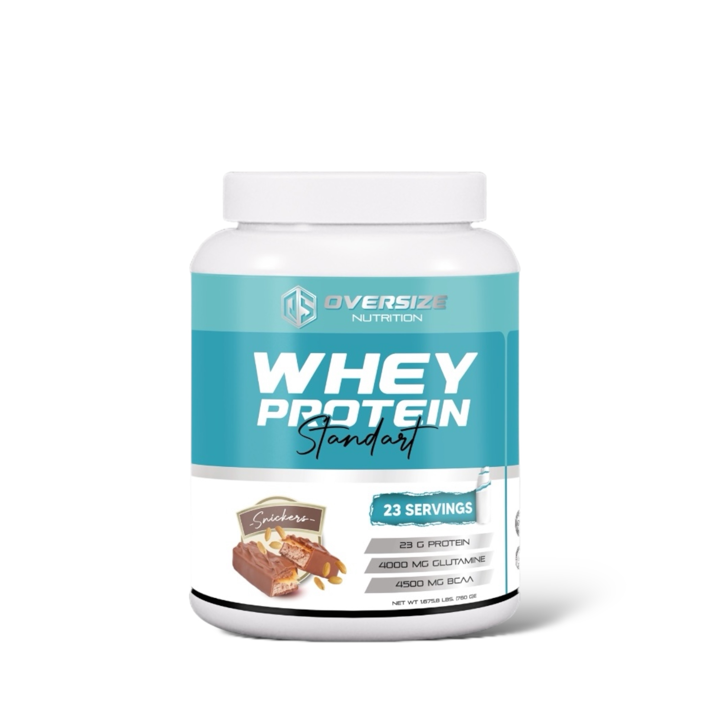 Whey Protein Standart Snickers 760g 23 Servis