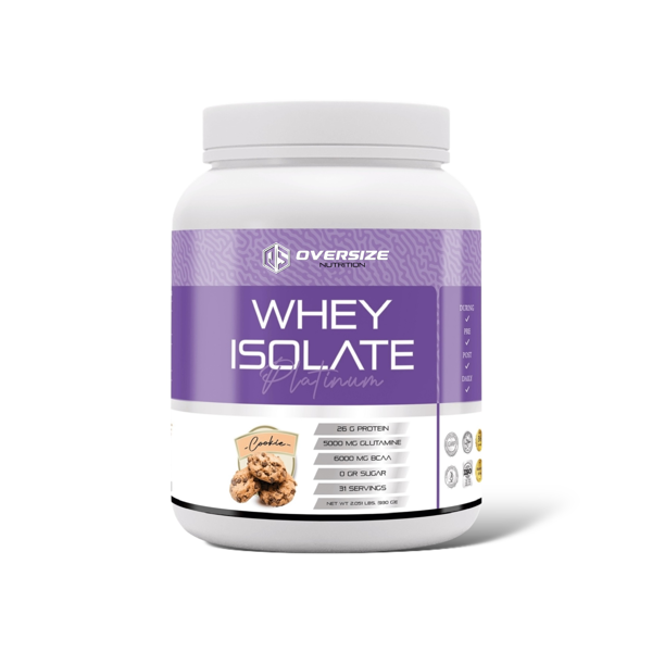 Whey Isolate Platinum Kurabiye 930g 31 Servis
