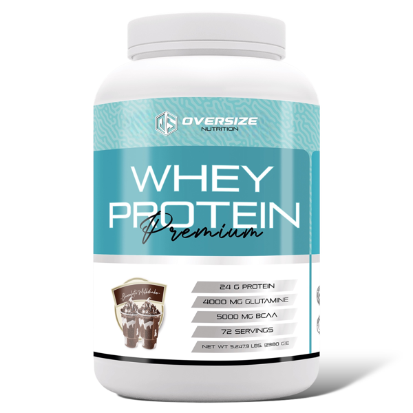 Whey Protein Premium 2380g 72 Servis Çikolatalı Milkshake Aromalı